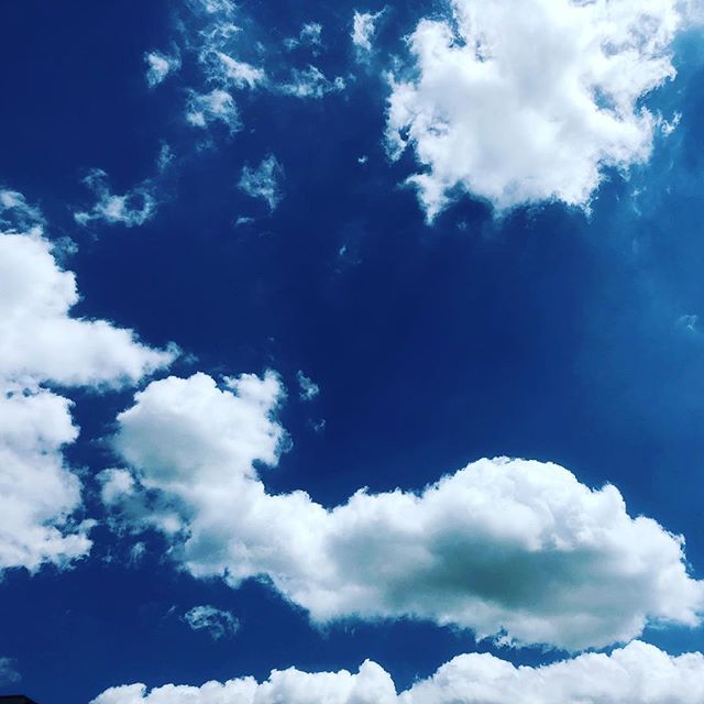 今日の空