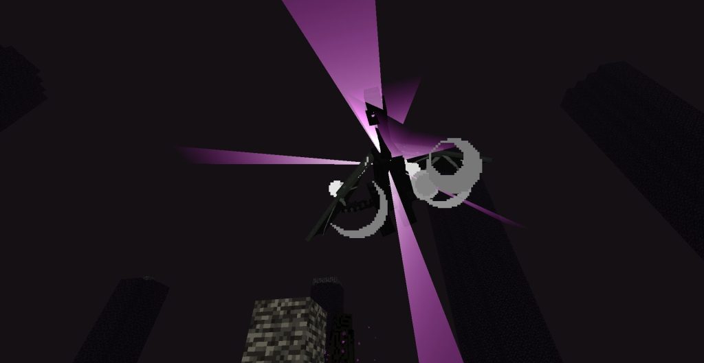 エンダードラゴンを倒す、その1